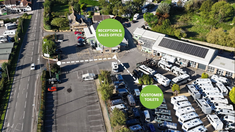Highbridge Caravans Unveils Brand-New Reception and Sales Office!
