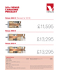 2014 Venus Pricelist