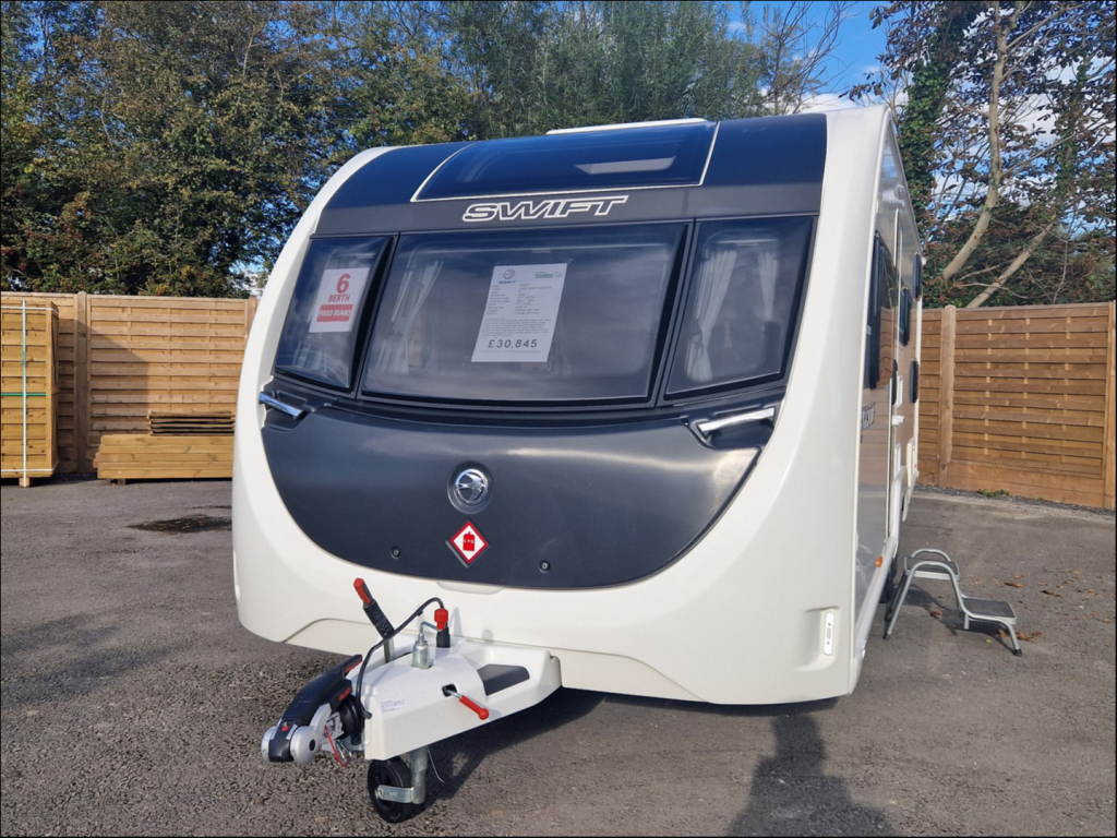 2024 Swift Sprite Grande Quattro DB New Caravans Highbridge Caravan