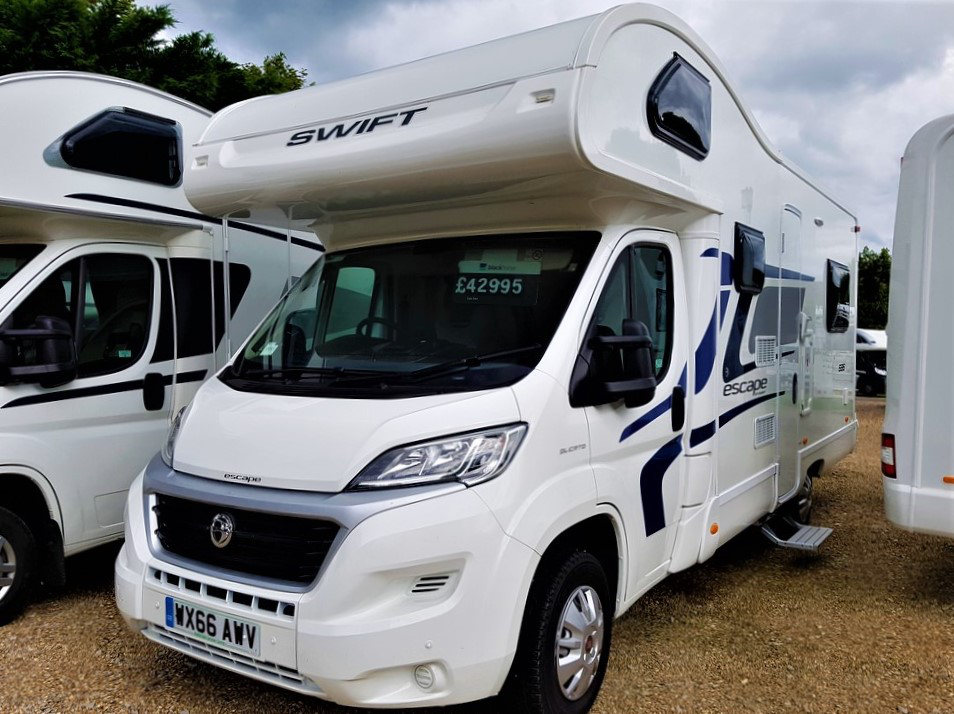 2016 Swift Escape 686 Used Motorhomes Highbridge Caravan Centre Ltd 